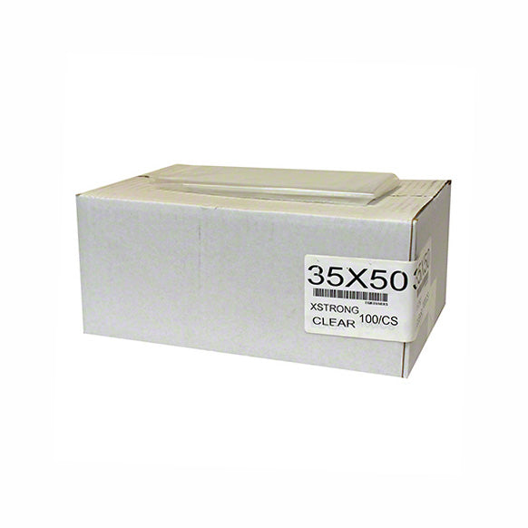 Garbage Bags - Strong - Clear - 35"x50" - 200Ct