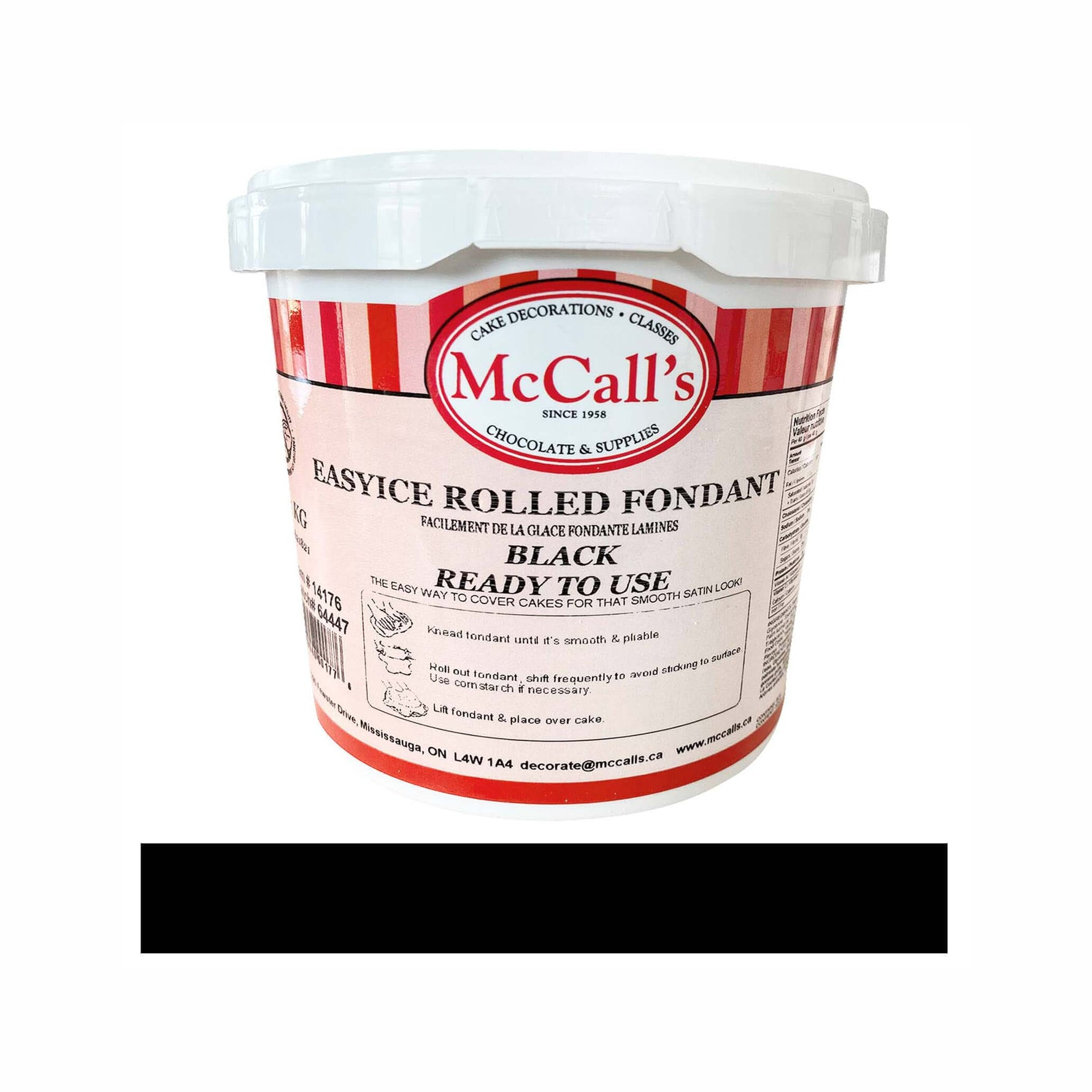 McCall's - Fondant Easyice Black