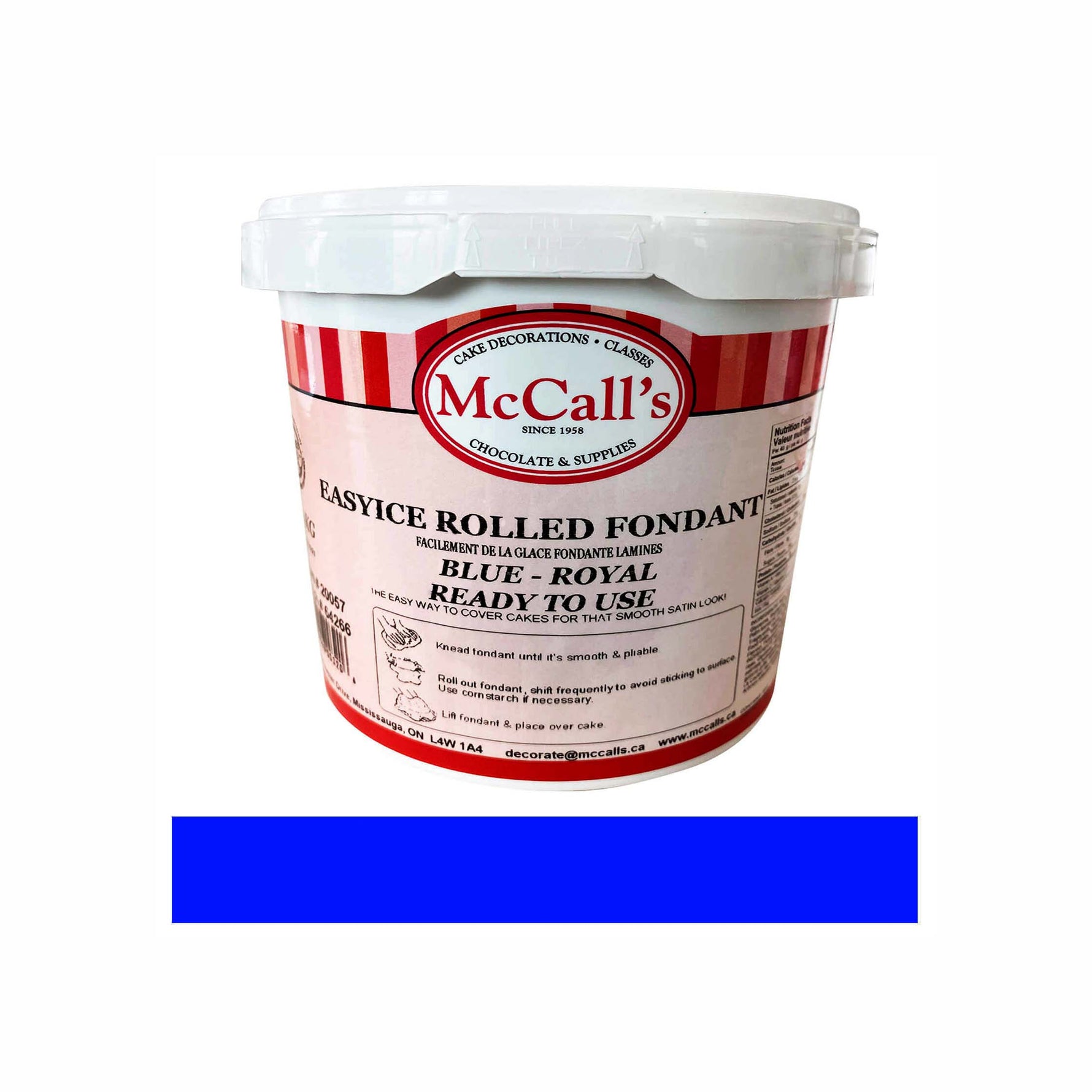 McCall's - Fondant Easyice Blue Royal
