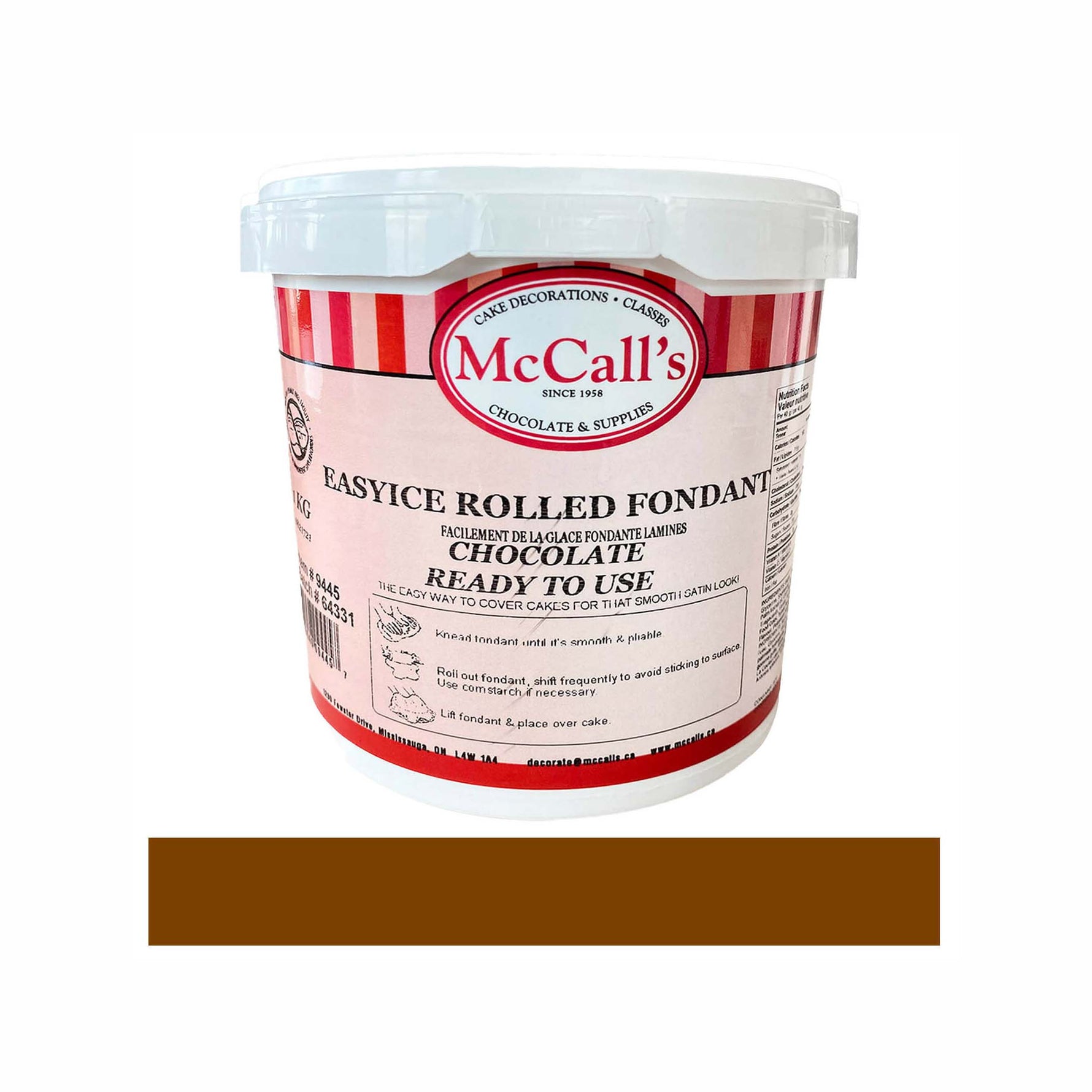 McCall's - Fondant Easyice Chocolate