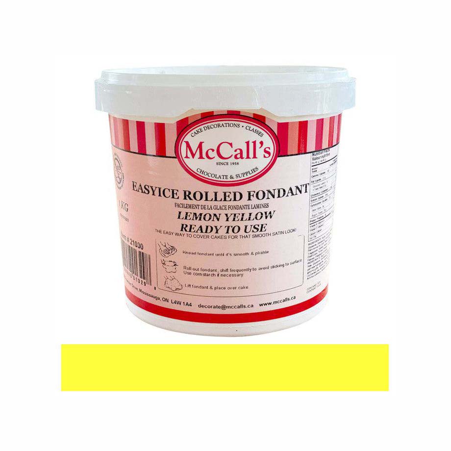 McCall's - Fondant Easyice Green Lemon Yellow