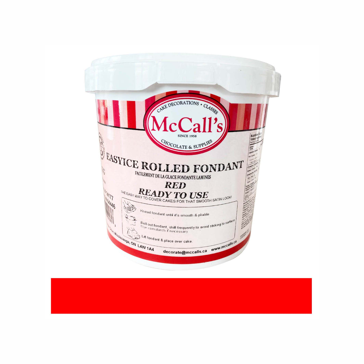 McCall's - Fondant Easyice Red