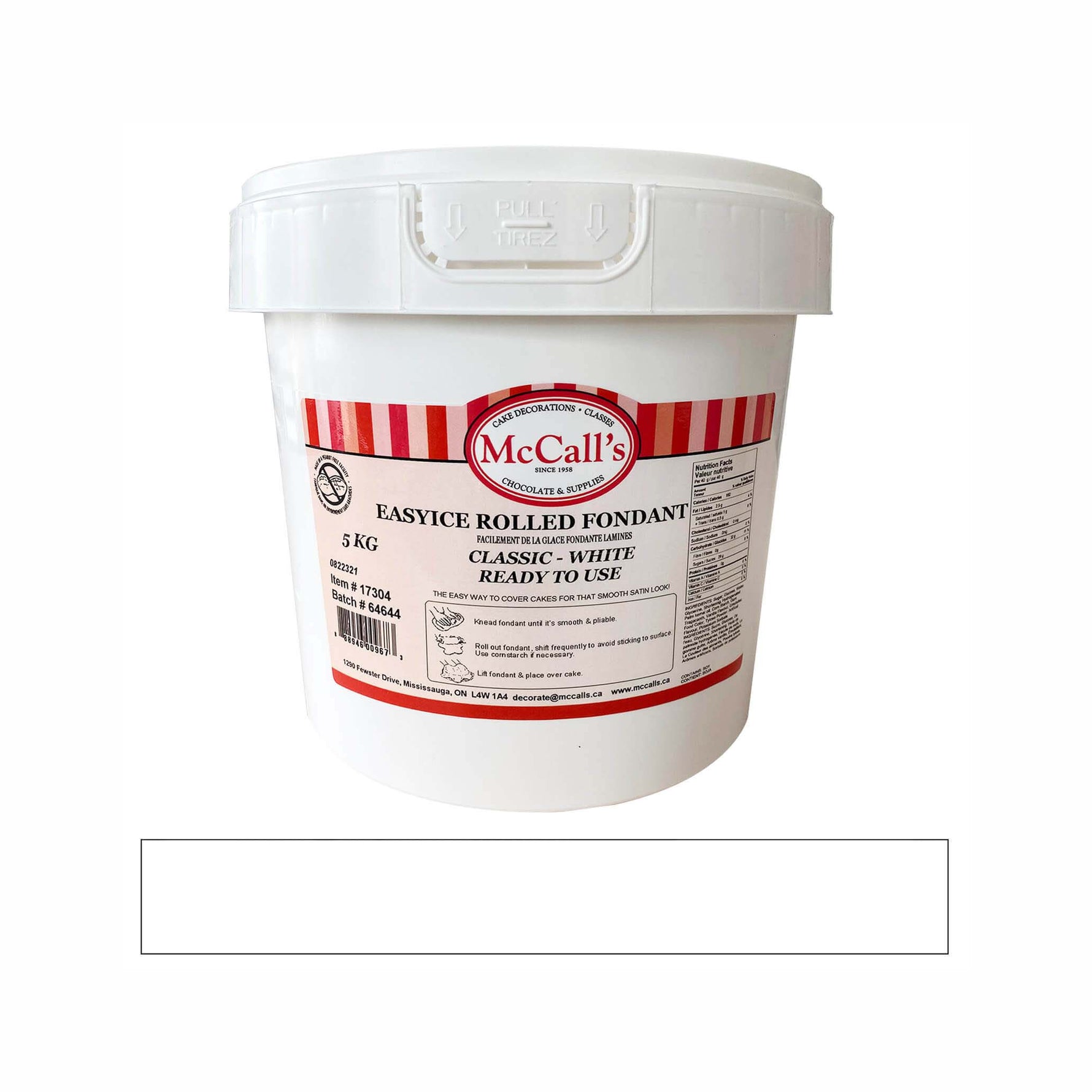 McCall's - Fondant Easyice White ProfessionaL