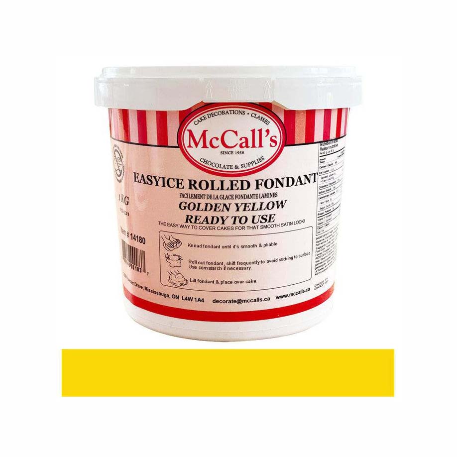 McCall's - Fondant Easyice Yellow Golden