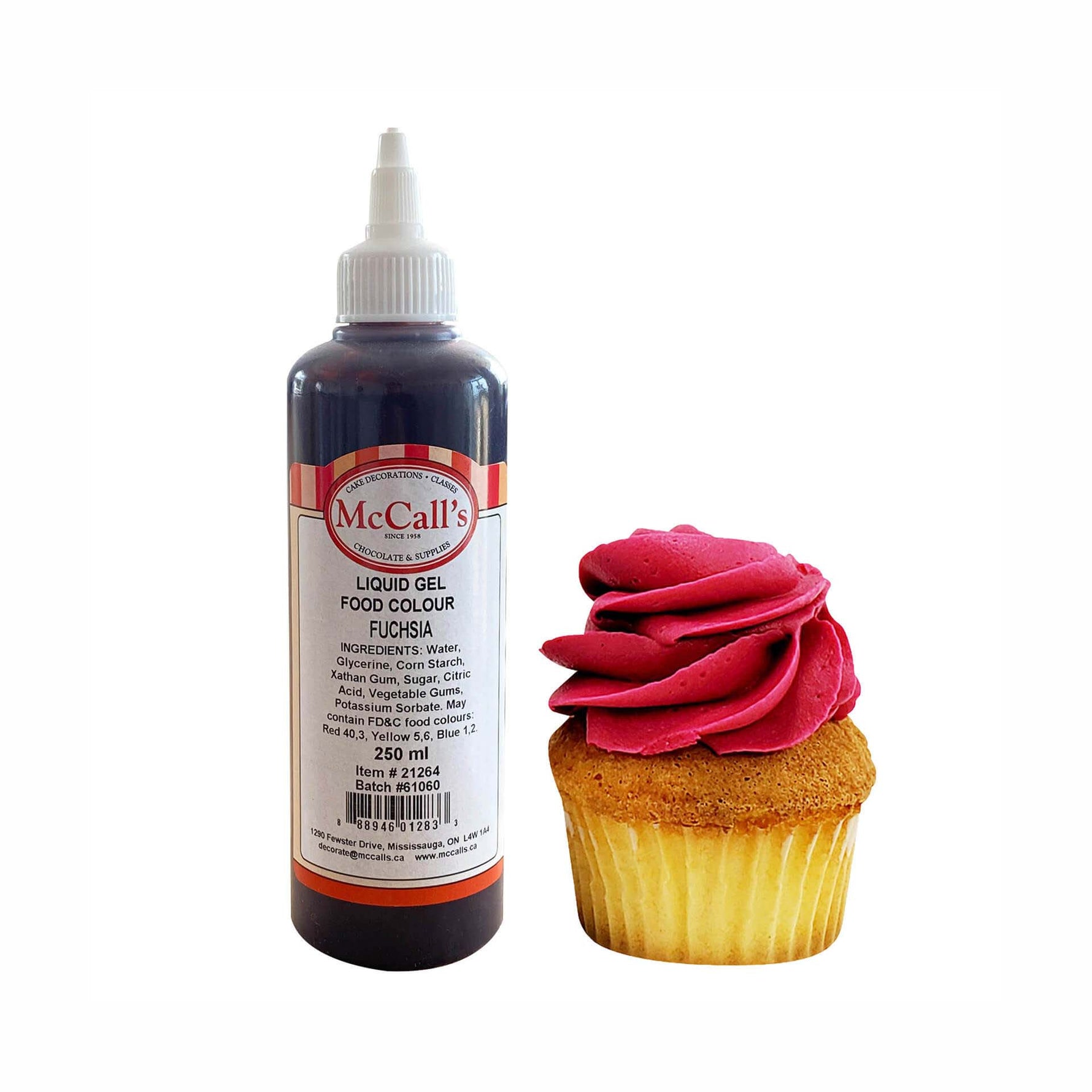 McCall's - Gel Liquid Food Color Fuchsia 10.5Oz