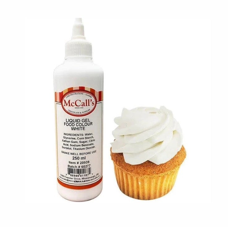 McCall's - Gel Liquid Food Color White 13.5Oz