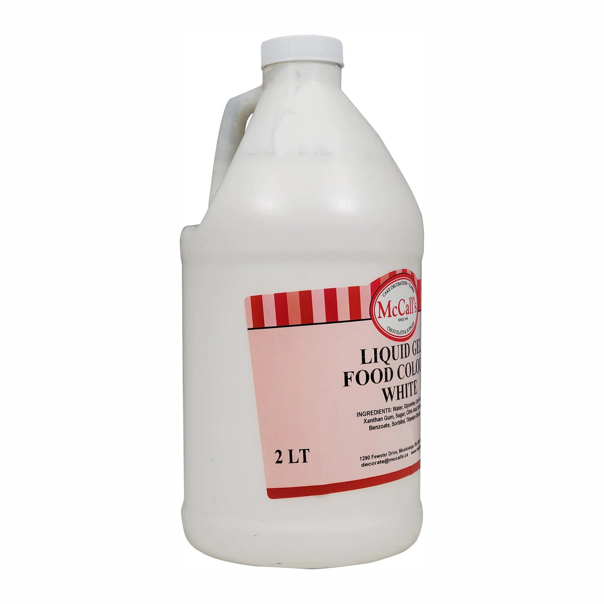 McCall's - Gel Liquid Food Color White