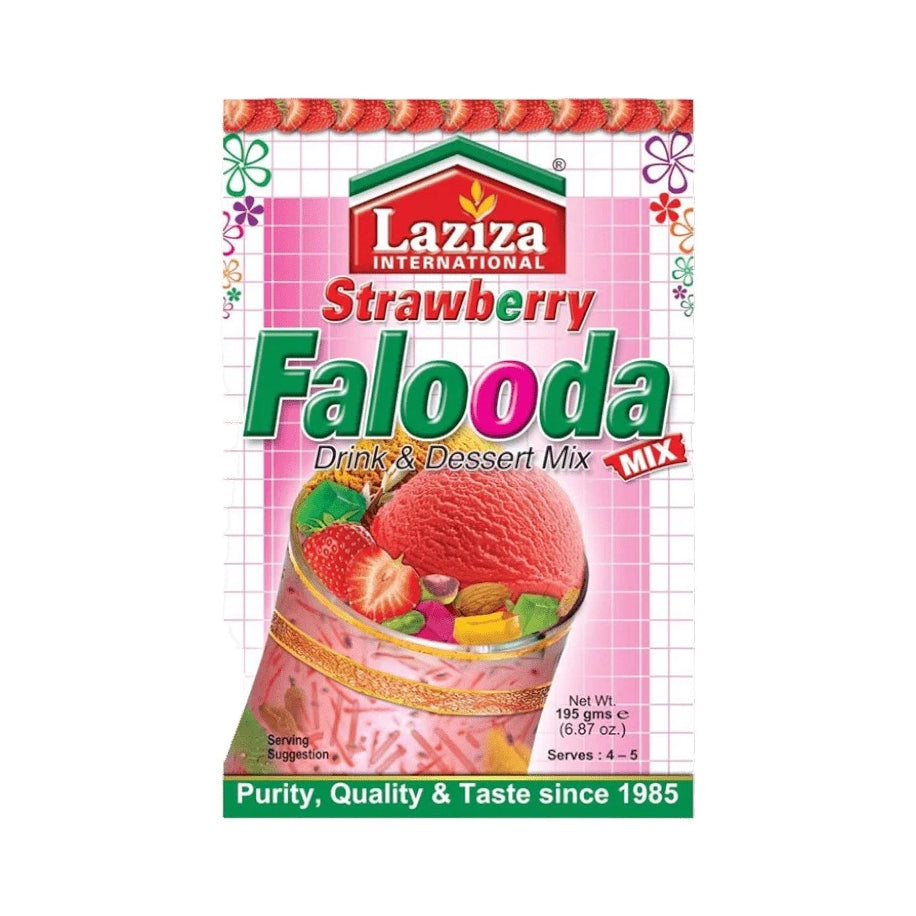 Laziza - Falooda Mix - Strawberry - 195g