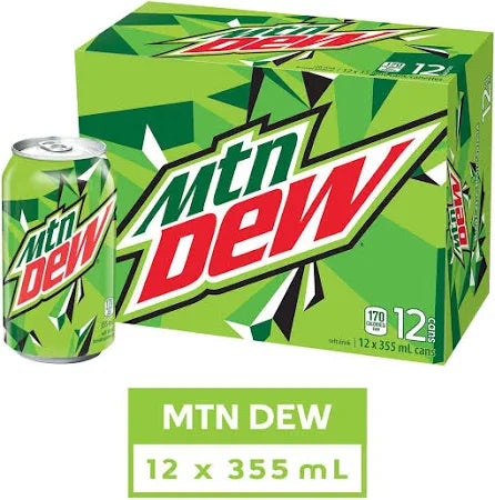 Mountain Dew - Cans