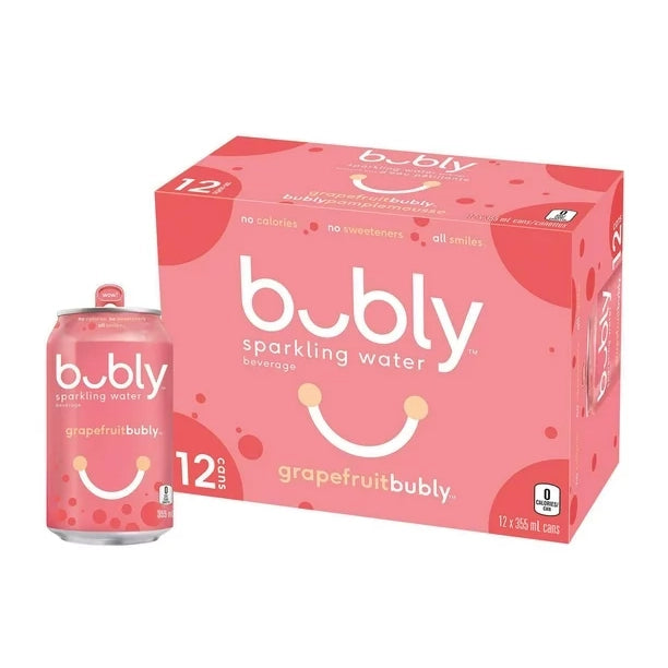 Bubly - Grape Fruit - Cans