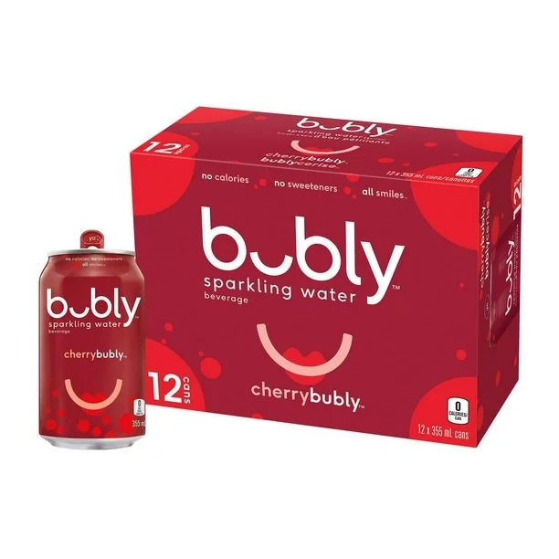 Bubly - Cherry - Cans