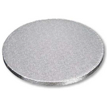 Enjay Cake Board Round Silver 8X1/4 - A2Z Cash N Carry
