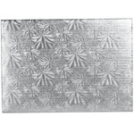 Enjay - 13.75X18.75X1/4 - Cake Board (Foldunder) - Silver - A2Z Cash N Carry