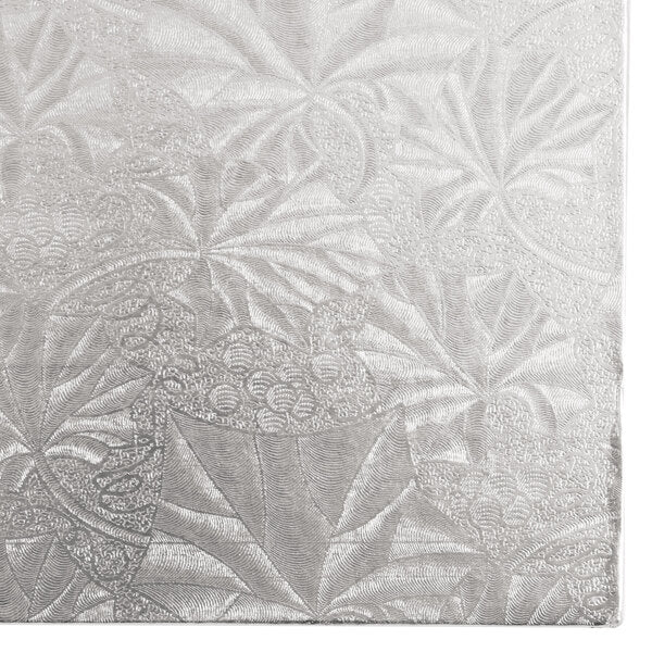 Enjay - Cake Board (Foldunder) - Silver - 17.5X25.5X1/4