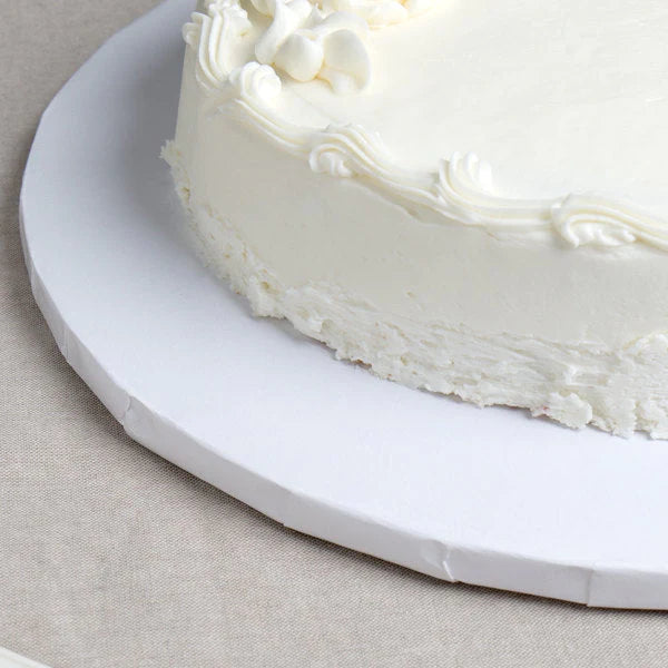 Enjay - Cake Board - Round - White - 14X1/2