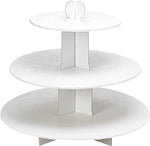 Enjay - 3 Tier Cupcake Stand - White - A2Z Cash N Carry