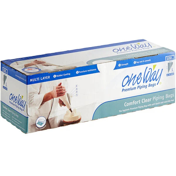 Enjay - Large Piping Bag - Comfort Clear - A2Z Cash N Carry (alternate view)