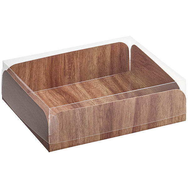 Enjay - 6X8 Wood Meats & Treats Box w/ Lid