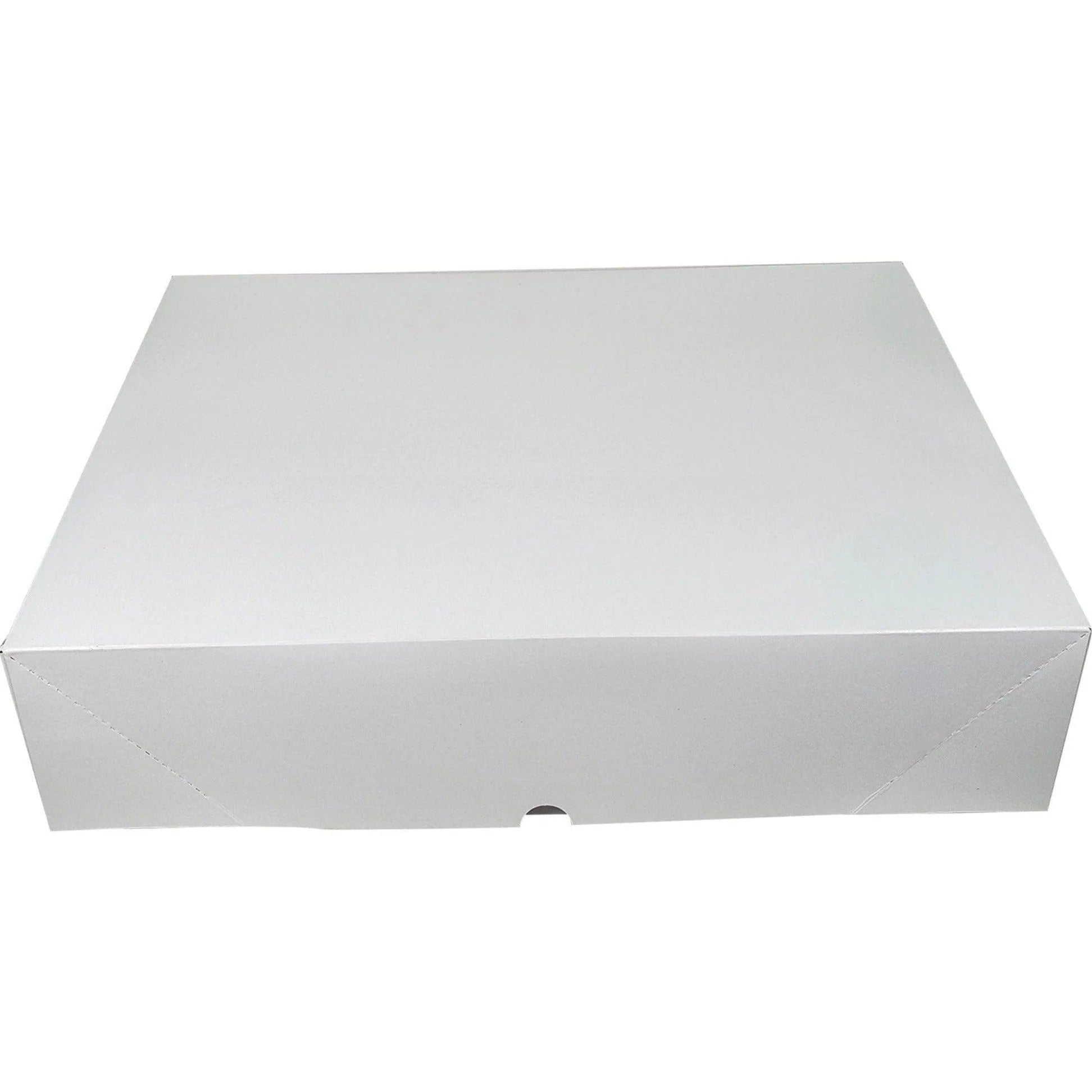 A2Z Cash 'N' Carry White Cake Boxes Full Slab 2Pc 25 Ct - A2Z Cash N Carry