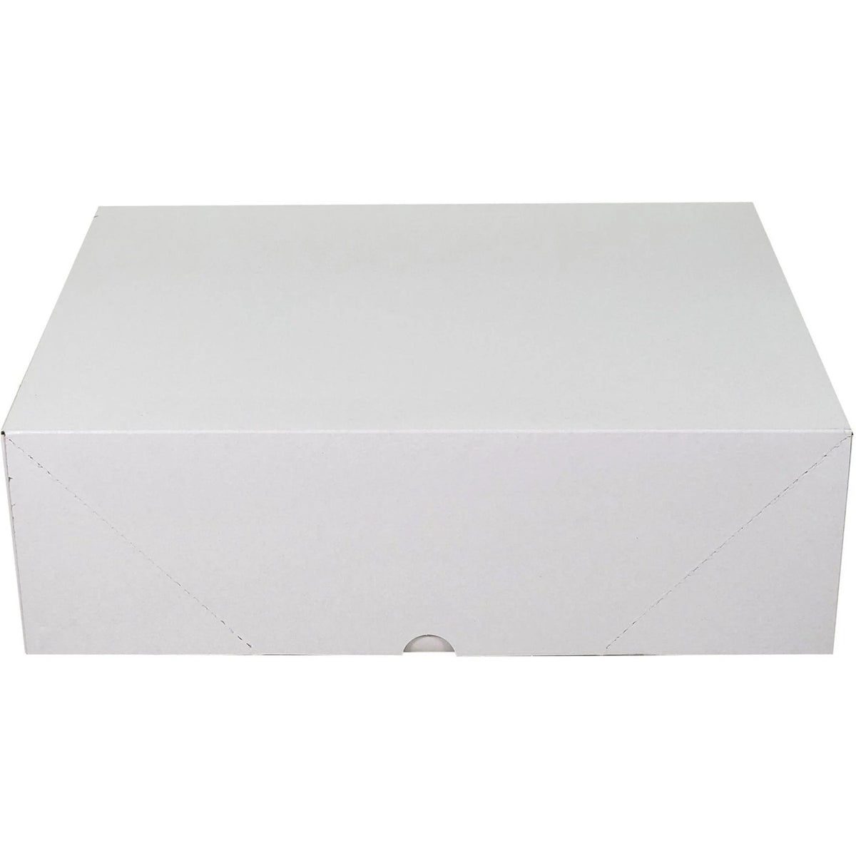White Cake Boxes - Half Slab 2Pc - A2Z Cash N Carry