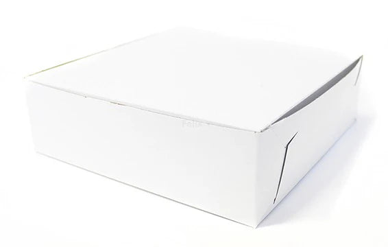 White Cake Boxes - 5.5X5.5X2.5 - A2Z Cash N Carry