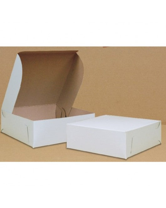 A2Z Cash 'N' Carry White Cake Boxes 6X6X2.5 - A2Z Cash N Carry
