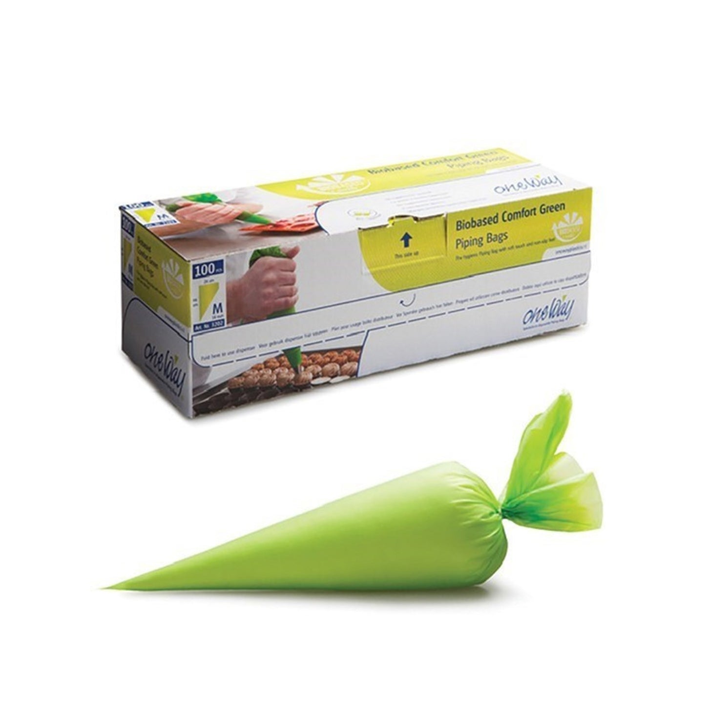 Enjay - Medium Piping Bag  - Green