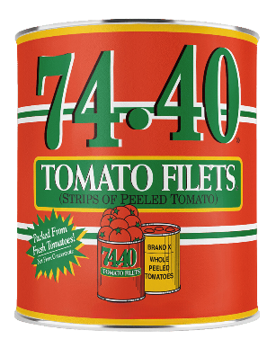Full Red Tomato Fillets Strips of Peeled Tomato 74.40 - A2Z Cash N Carry