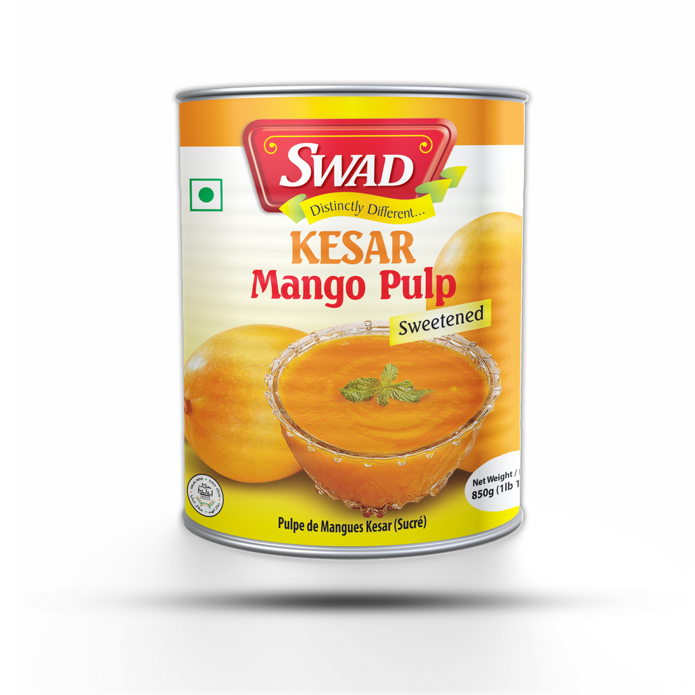 Swad Kesar Mango Pulp 6/Cs - A2Z Cash N Carry (alternate view)