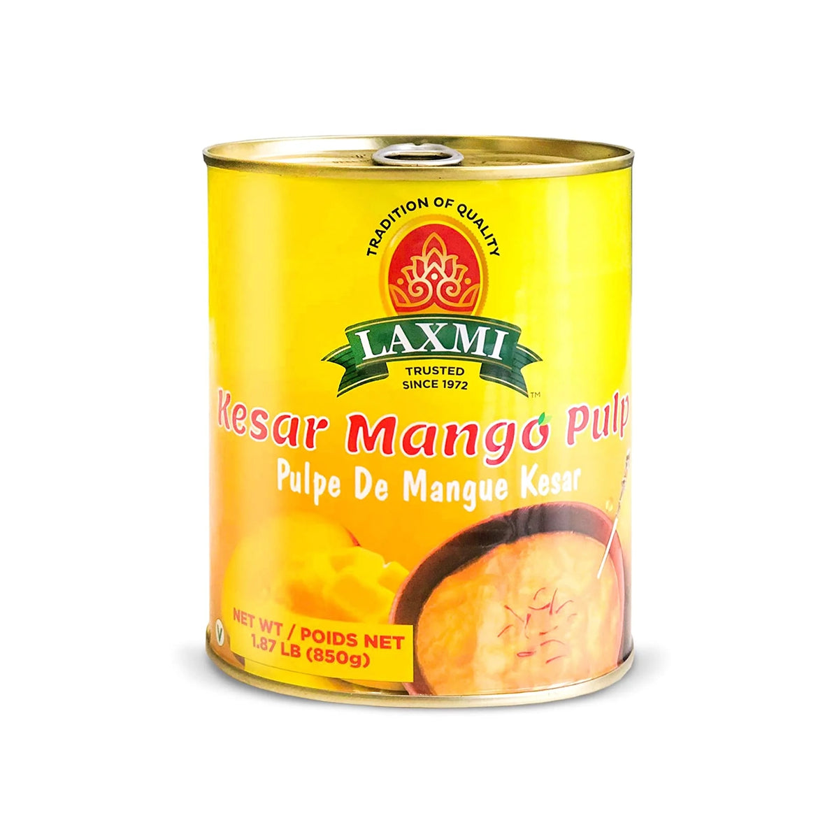 Laxmi - Kesar Mango Pulp - 6/Cs