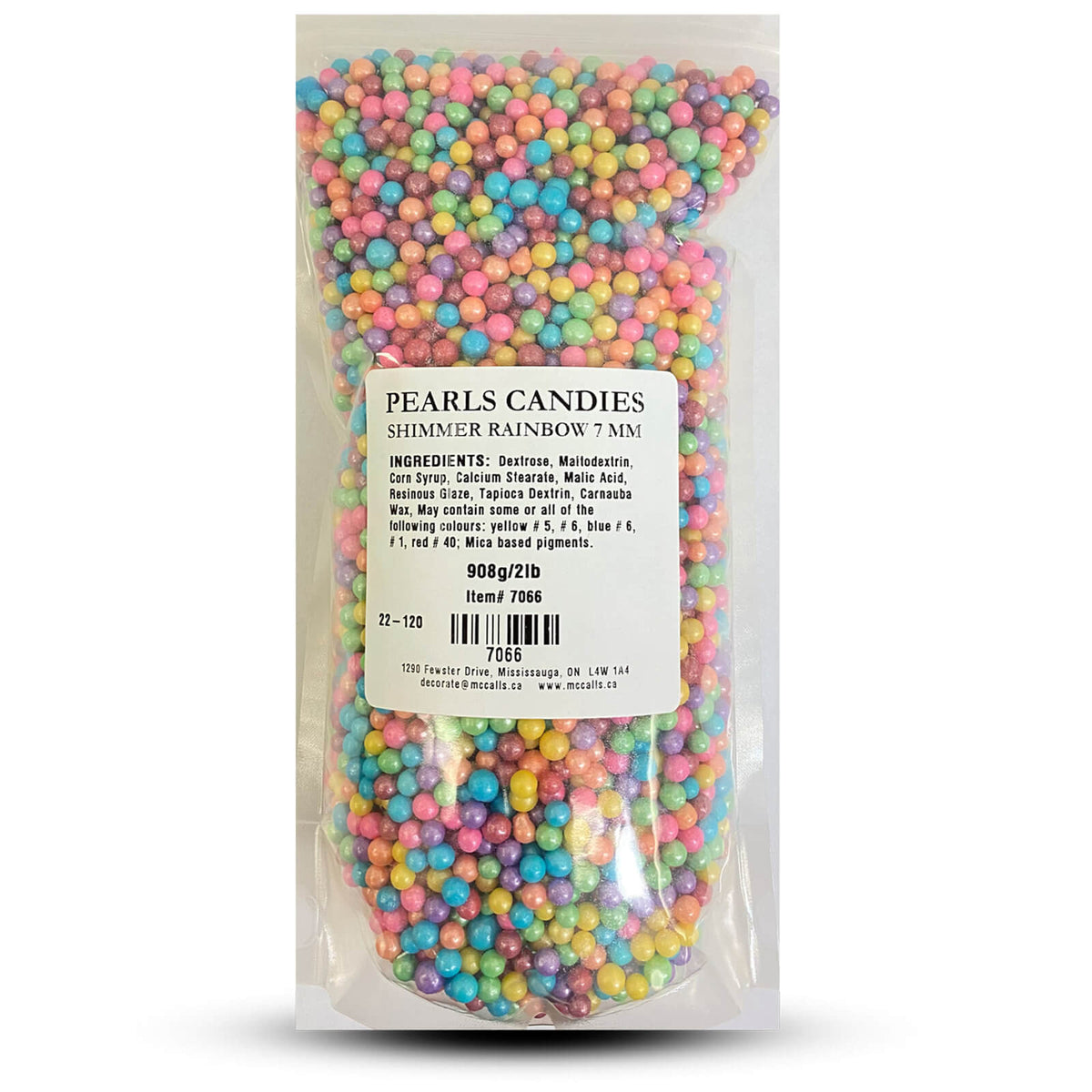 McCall's Pearl Candies 7mm Shimmer Rainbow - A2Z Cash N Carry