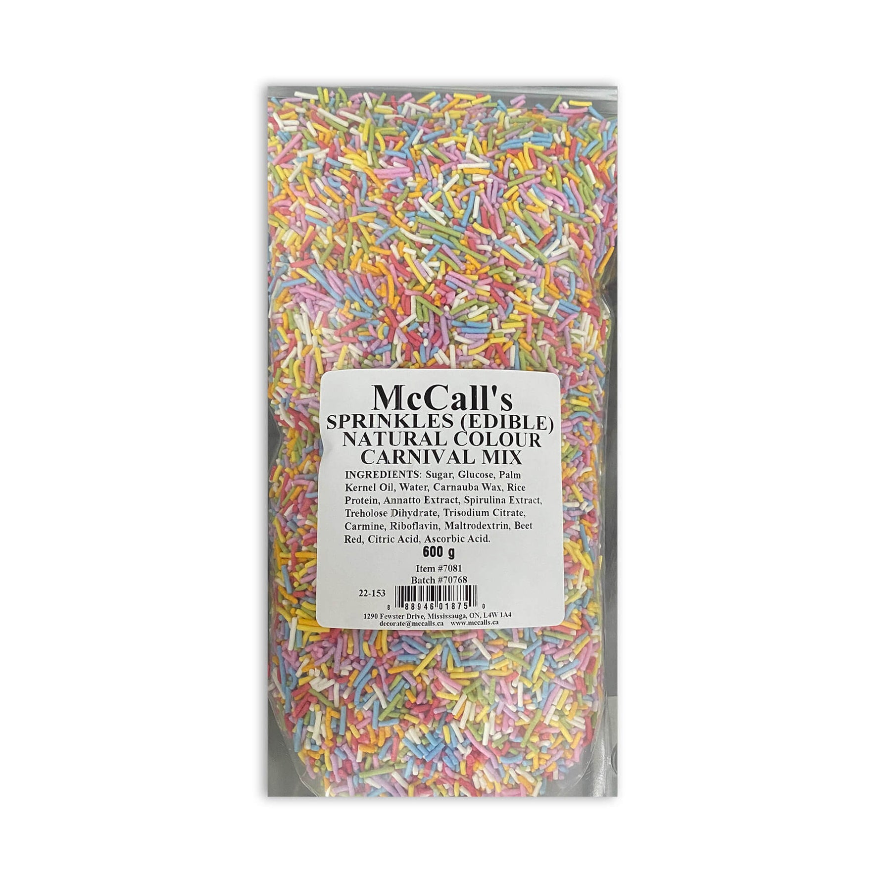 McCall's - Sprinkles Natural Carnival Mix