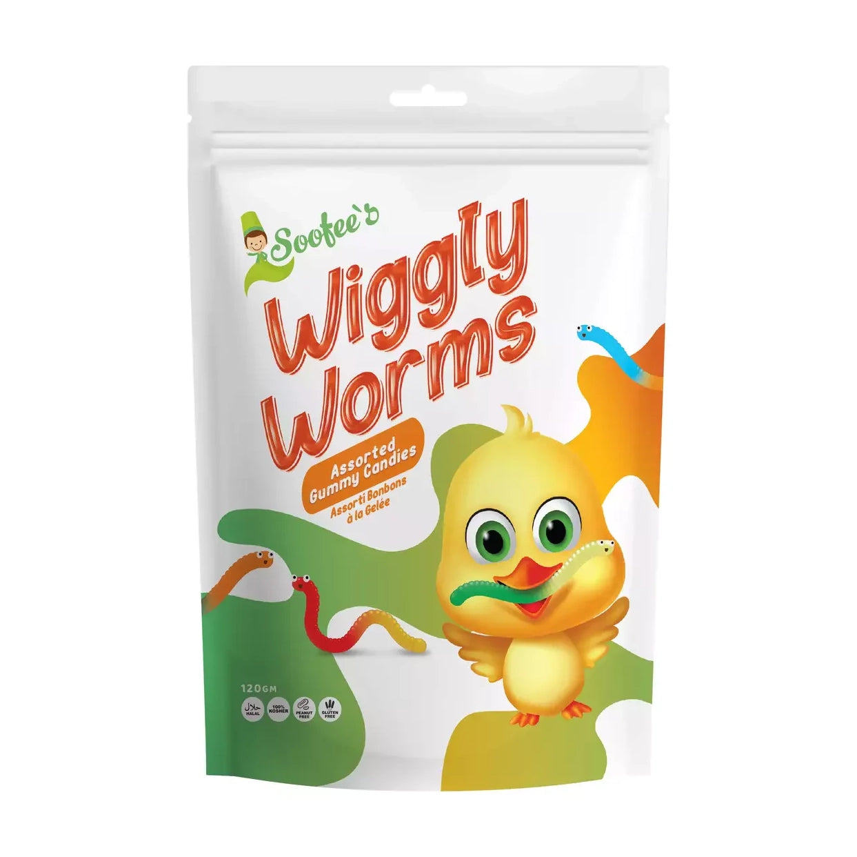 Soofie's - Wiggly Worm Gummies - 120g