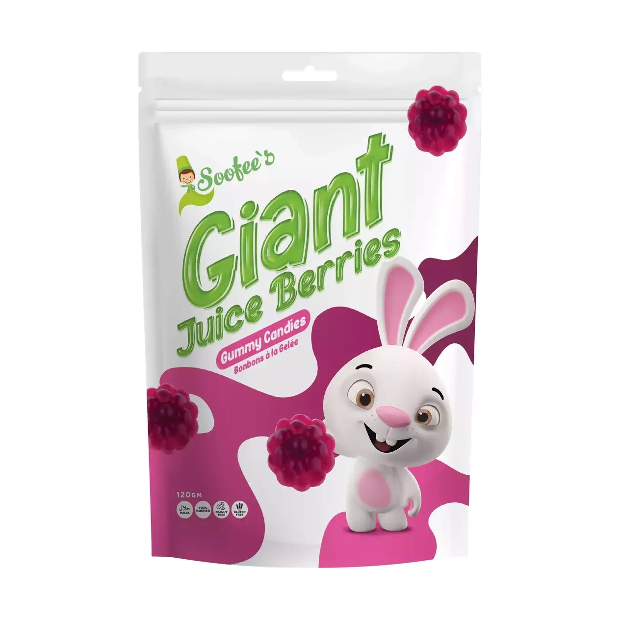 Soofie's - Giant Juice Berries Gummies - 120g