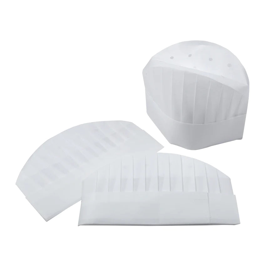 Hy Five 7" Chef Hat European Style Non Woven CHNW-E7