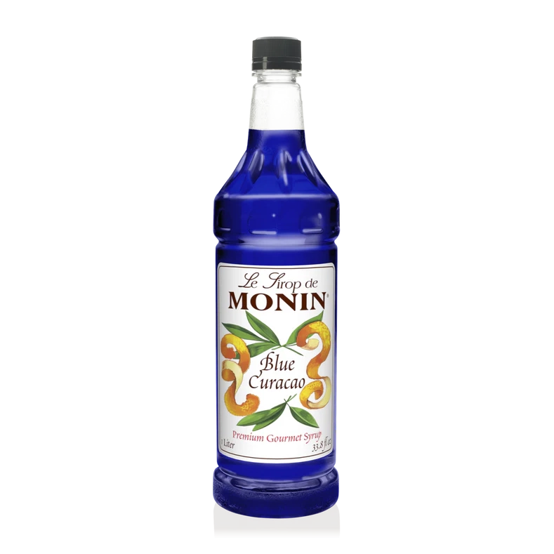 Monin - Blue Curacao Syrup - 1L
