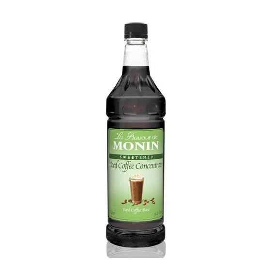 Monin -  Iced Coffee Concentrate - Sweetened Syrup