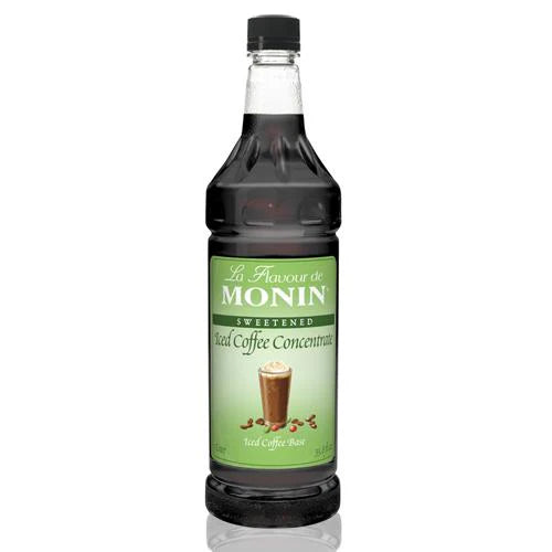 Monin -  Iced Coffee Concentrate - Sweetened Syrup