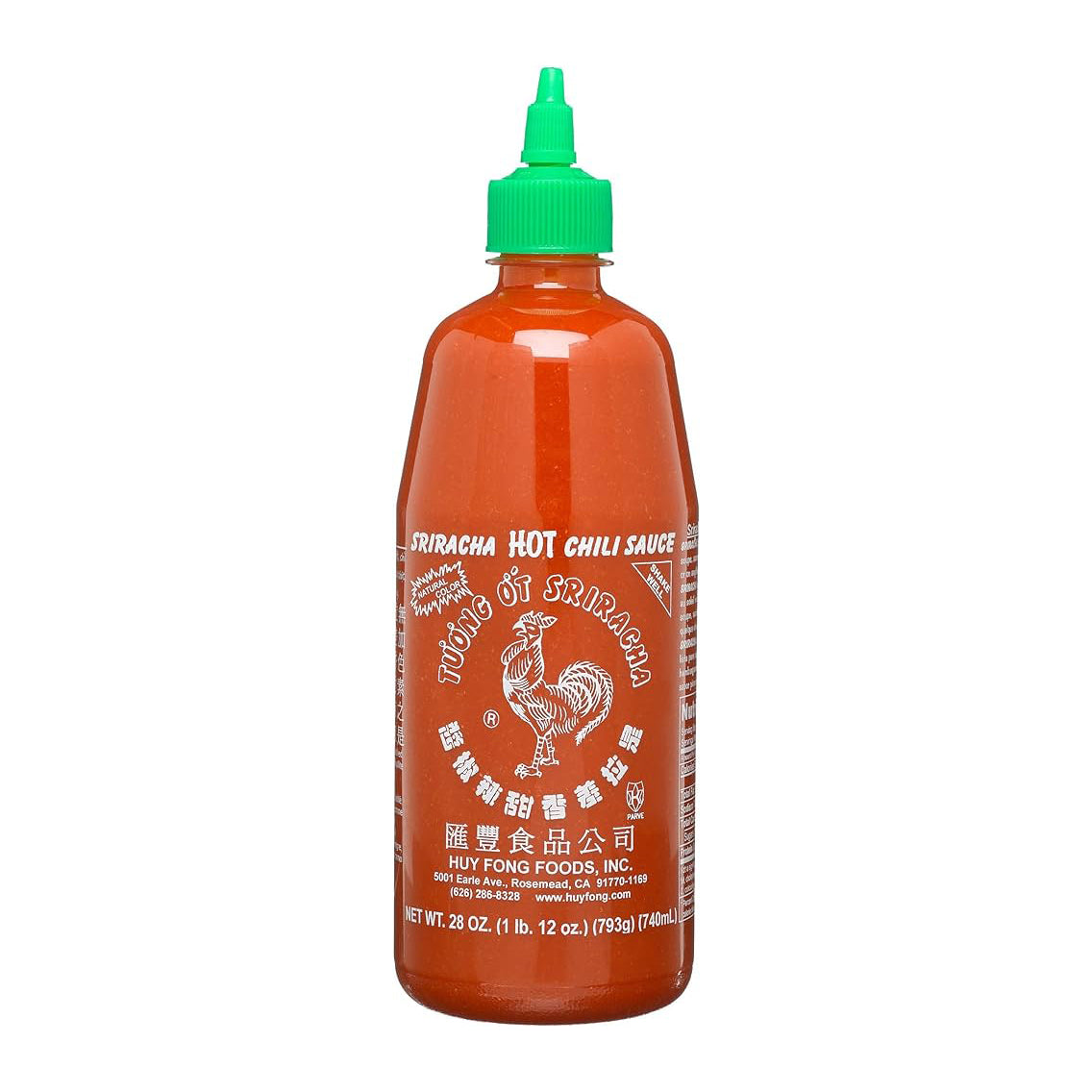 Huy Fong - Hot Chilly Siracha 28oz