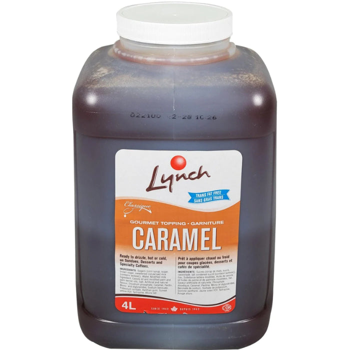 Lynch Caramel Topping 4L - A2Z Cash N Carry