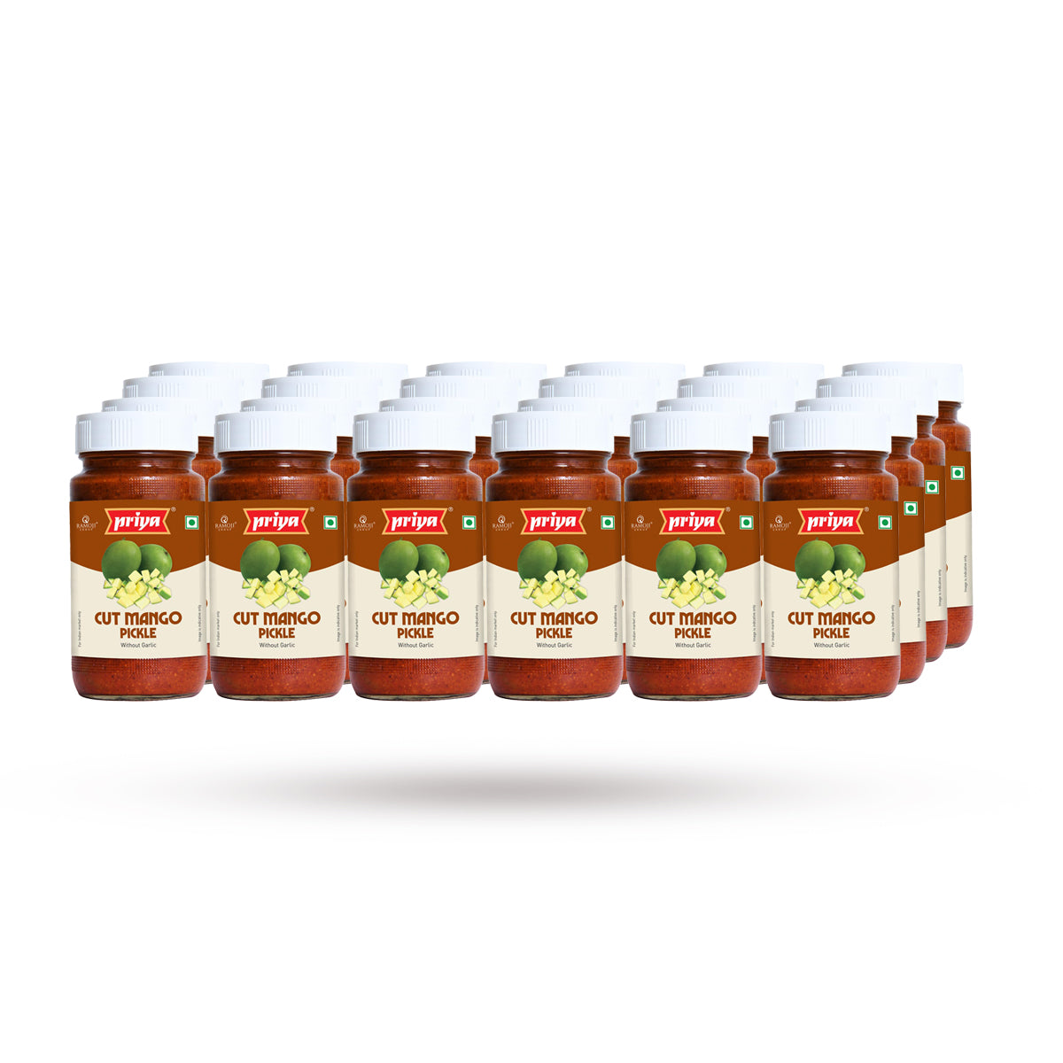Priya Cut Mango Pickle 300g - A2Z Cash N Carry (alternate view)