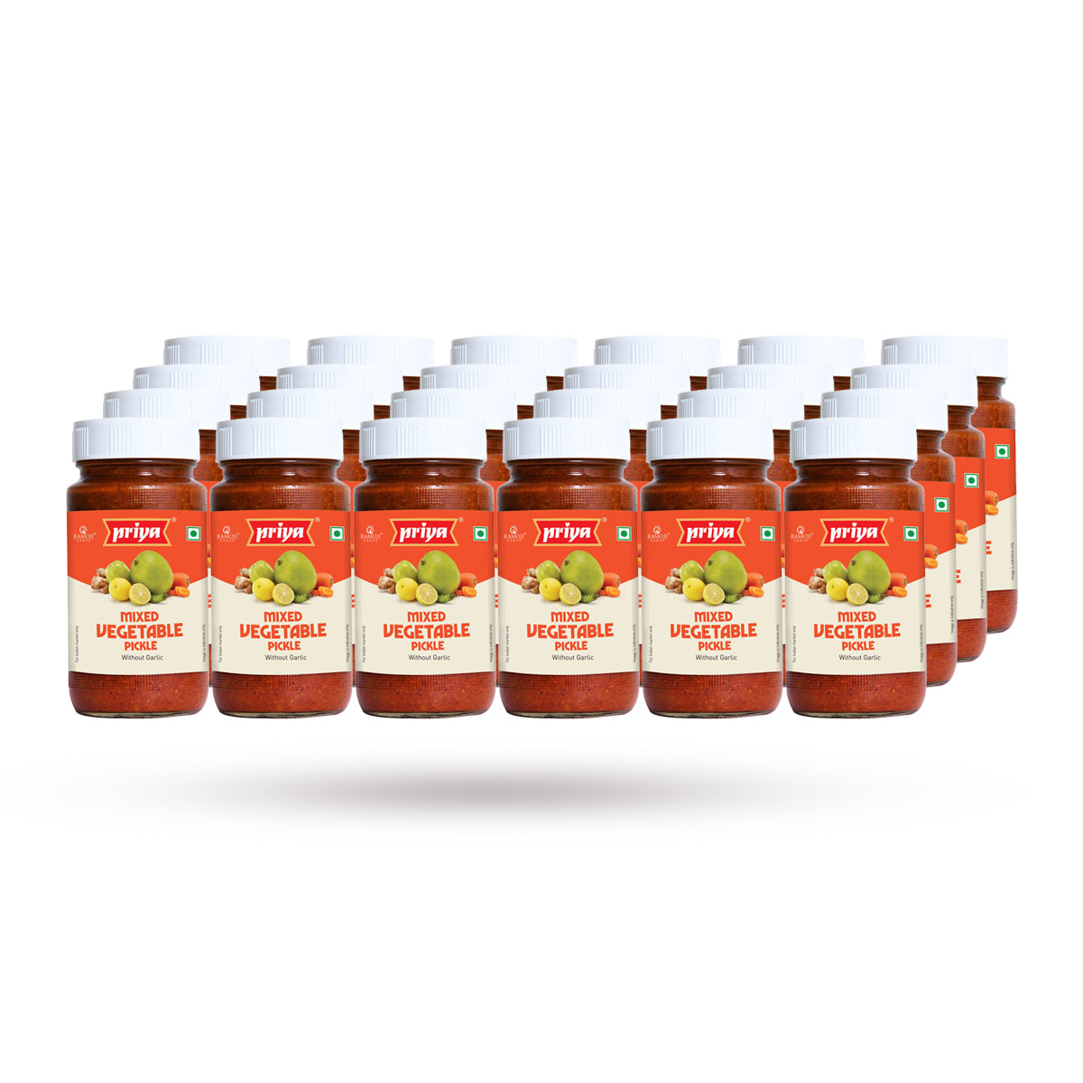 Priya Mixed Vegetable Pickle 300g - A2Z Cash N Carry (alternate view)