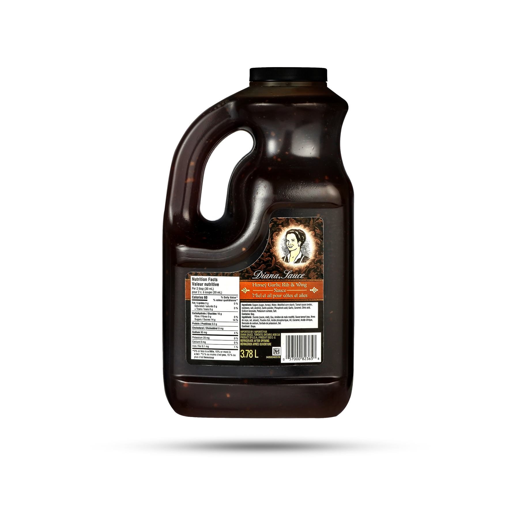 Diana - Honey Garlic Rib & Wing Sauce - 3.78L