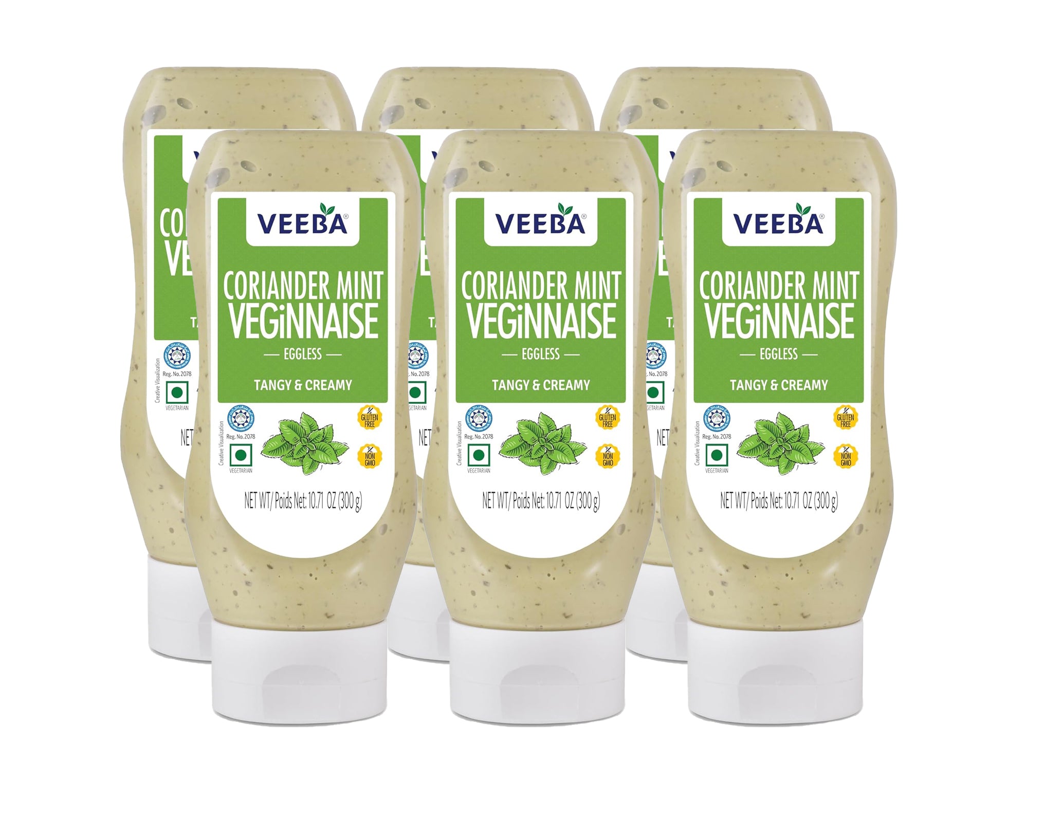 Veeba Coriander Mint Veginnaise Eggless - 300g