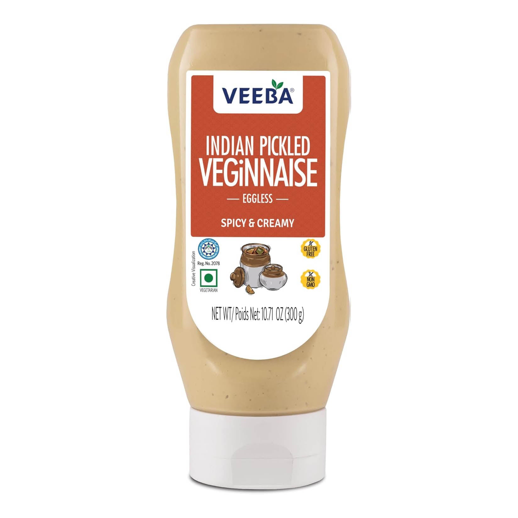 Veeba Pickled Veginnaise Eggless - 300g