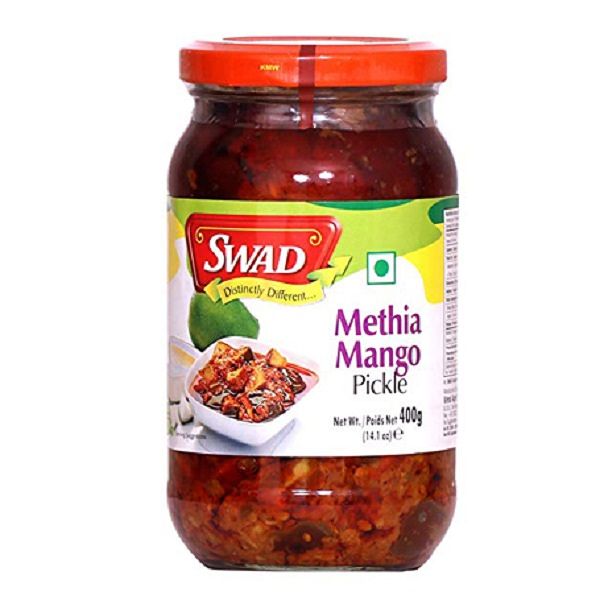 Swad - Methia Mango Pickle - 450g - A2Z Cash N Carry