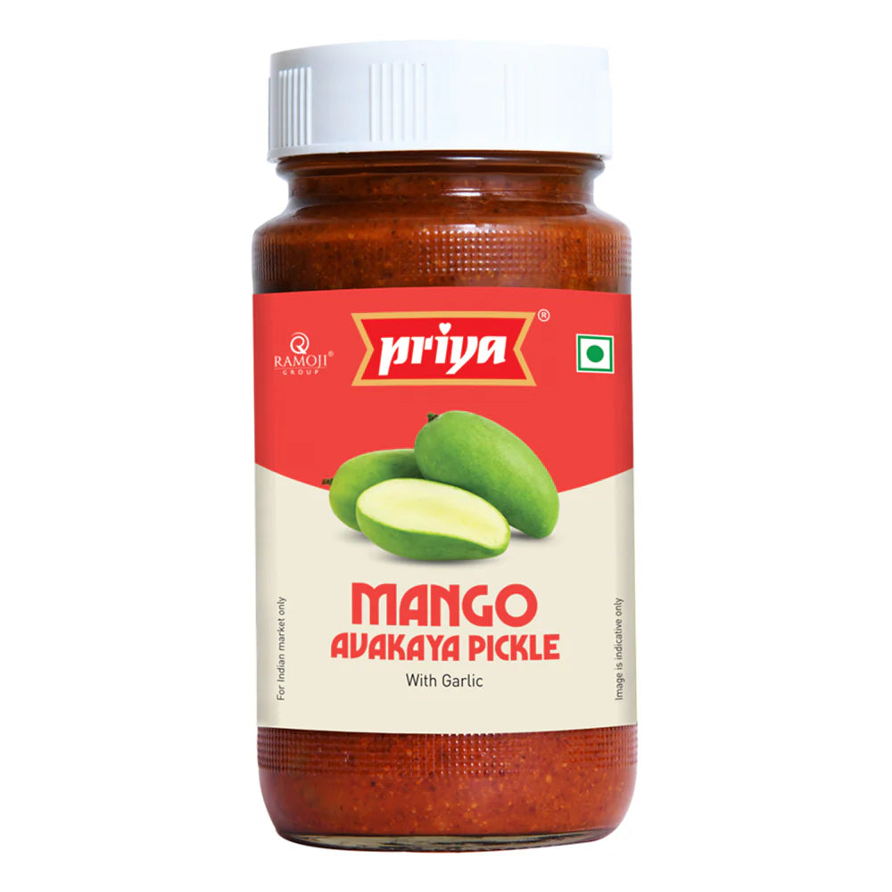 Priya Mango (Avvakaya) Pickle 300g - A2Z Cash N Carry
