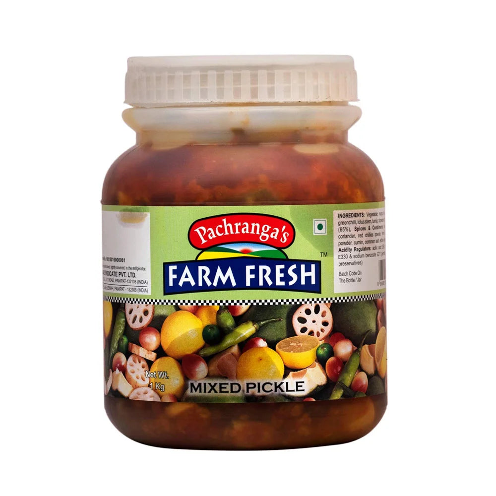 Nature's Panchranga Mixed Pickle 5Kg - A2Z Cash N Carry
