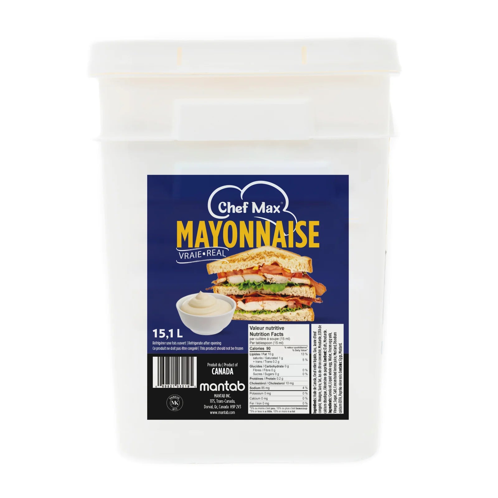 Chef Max- Mayonnaise -  15L