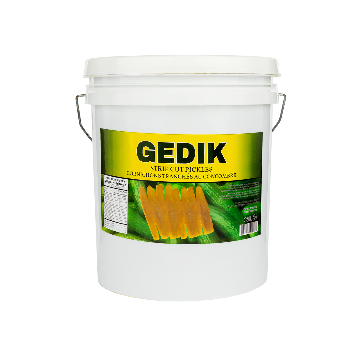 Gedik - Dill Pickles - Sliced - 18L